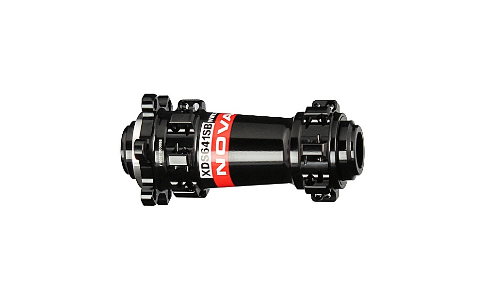 Mozzo anteriore Novatec XDS641SB/A-15, nero, 28 fori
