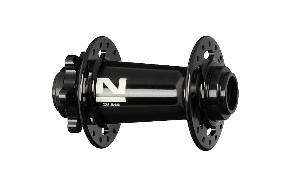 Mozzo anteriore Novatec XD641SB-B20, nero, 32 fori