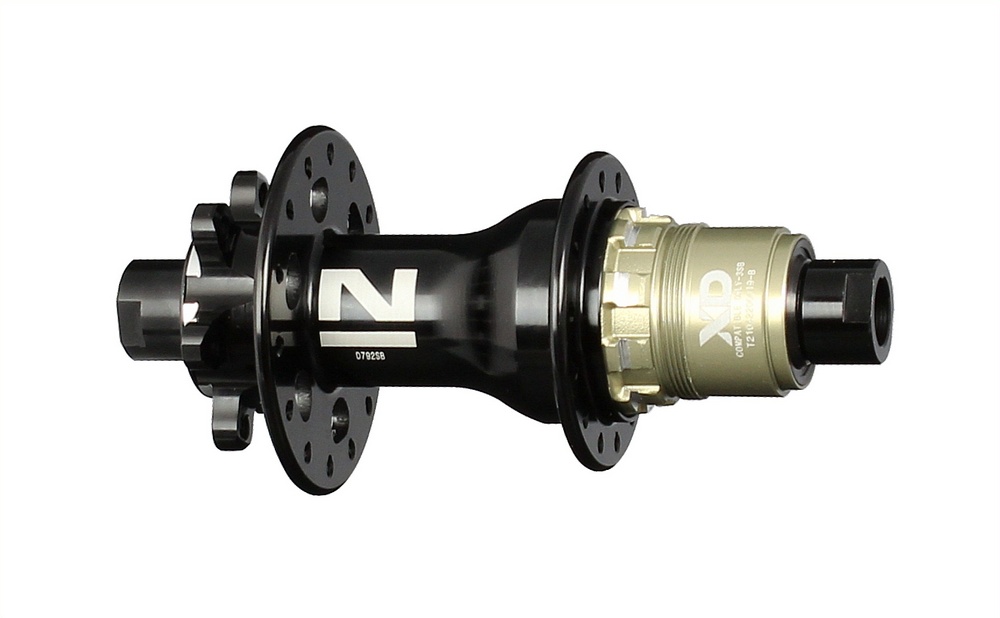 Mozzo posteriore Novatec D792SB-X12-A4A-XD, nero, 28 fori