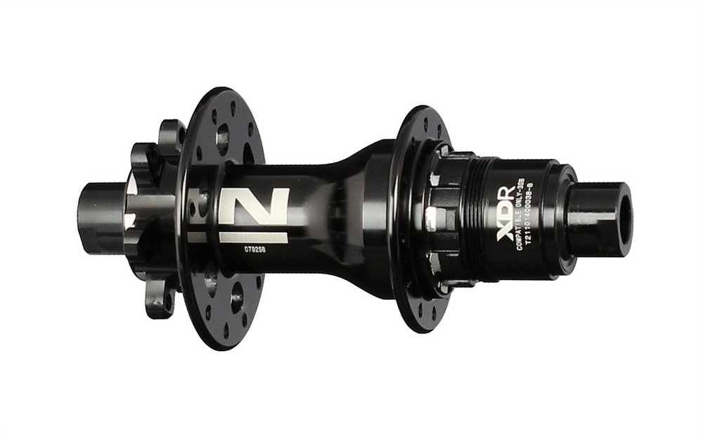 Mozzo ruota posteriore Novatec D792SB-X12-A6A-XDR, nero, 28 fori