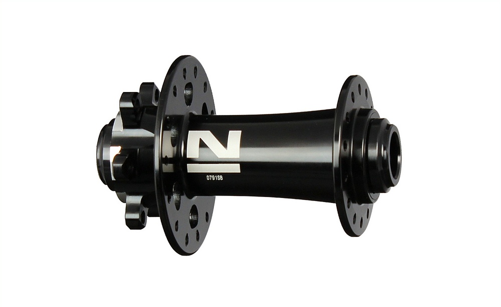Mozzo ruota anteriore Novatec D791SB-15, nero, 28 fori