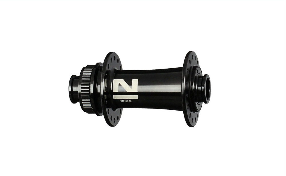 Mozzo anteriore per disco Novatec D791SB-CL-15, centerlock, nero, 32 fori