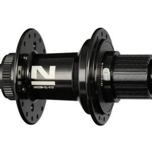 Mozzo ruota posteriore Novatec D902SB-CL-X12-A4A-MS, centerlock, nero, 32 fori
