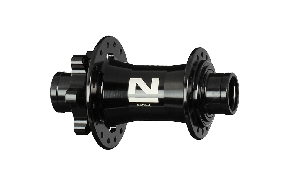Mozzo disco anteriore Novatec DH61SB-HL-20, nero, 32 fori