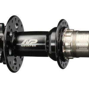 Mozzo posteriore a disco Novatec Premium D572RSB-B12-AS-XDR, RSB, nero, 32 buchi