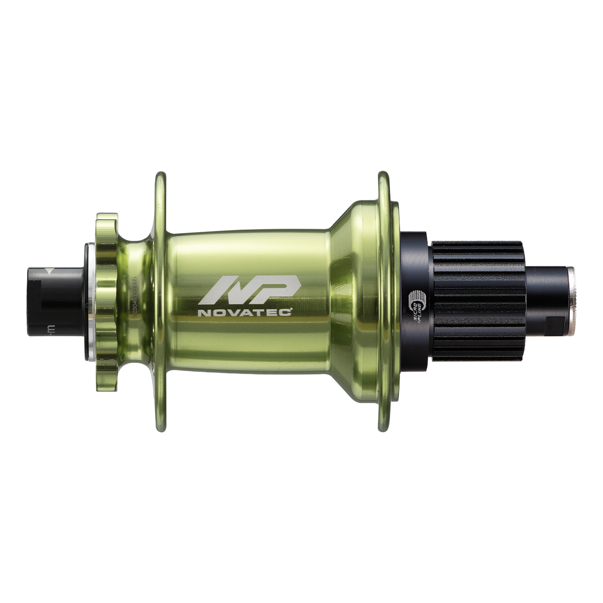 Mozzo posteriore a disco Novatec Premium XD602SB/A-B12-MS, verde, 32 fori
