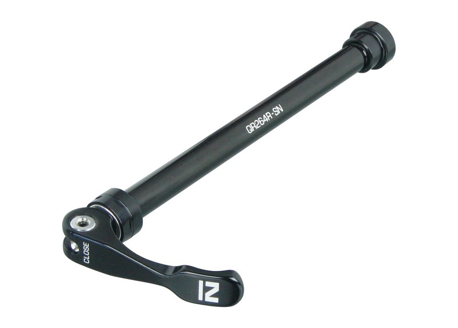 Attacco rapido QR264R-SN-X12 Syntace, lega 12x142x166L, (M12xP1.0x25), con dado, logo Novatec