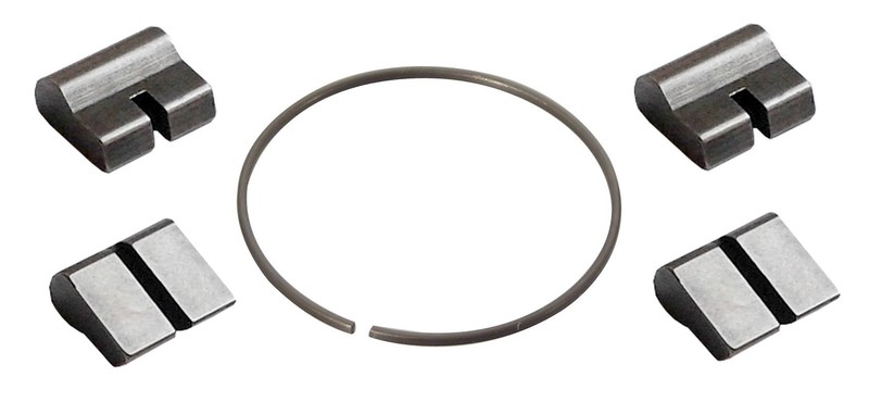 Componenti corpo ruota libera – Molla-1pz + cricchetti-4pz per tipo B2/D2 a 4 cricchetti