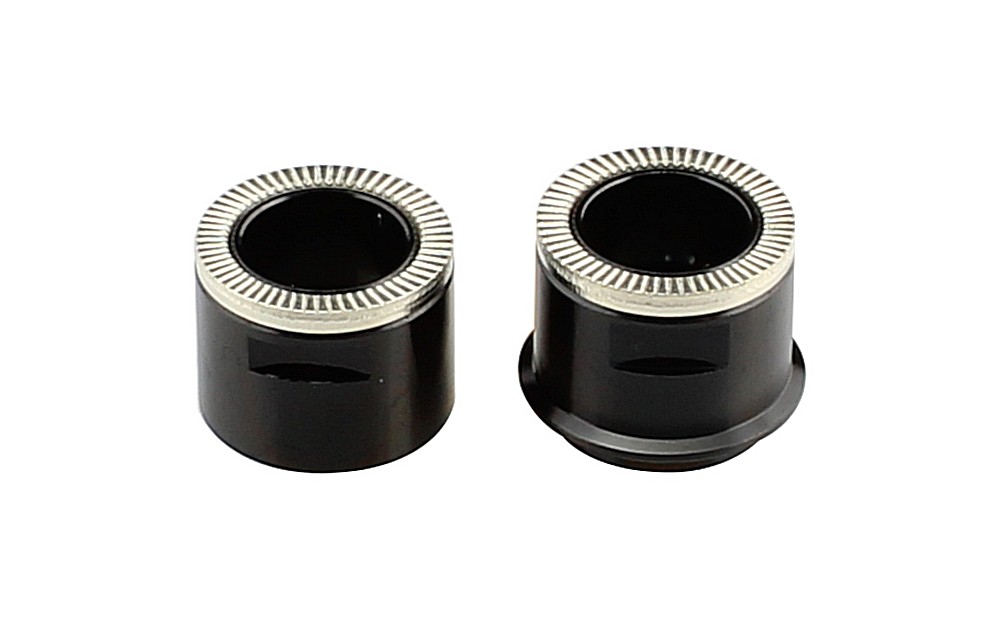 Tappo laterale POSTERIORE X12, AL-BLK, tipo 1pc L/R, per D942SB, Novatec 30 un set in sacchetto PE
