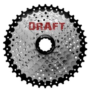 Cassetta MTB 9S AL6061 Spider TiGray, 11T-40T, logo Joytech