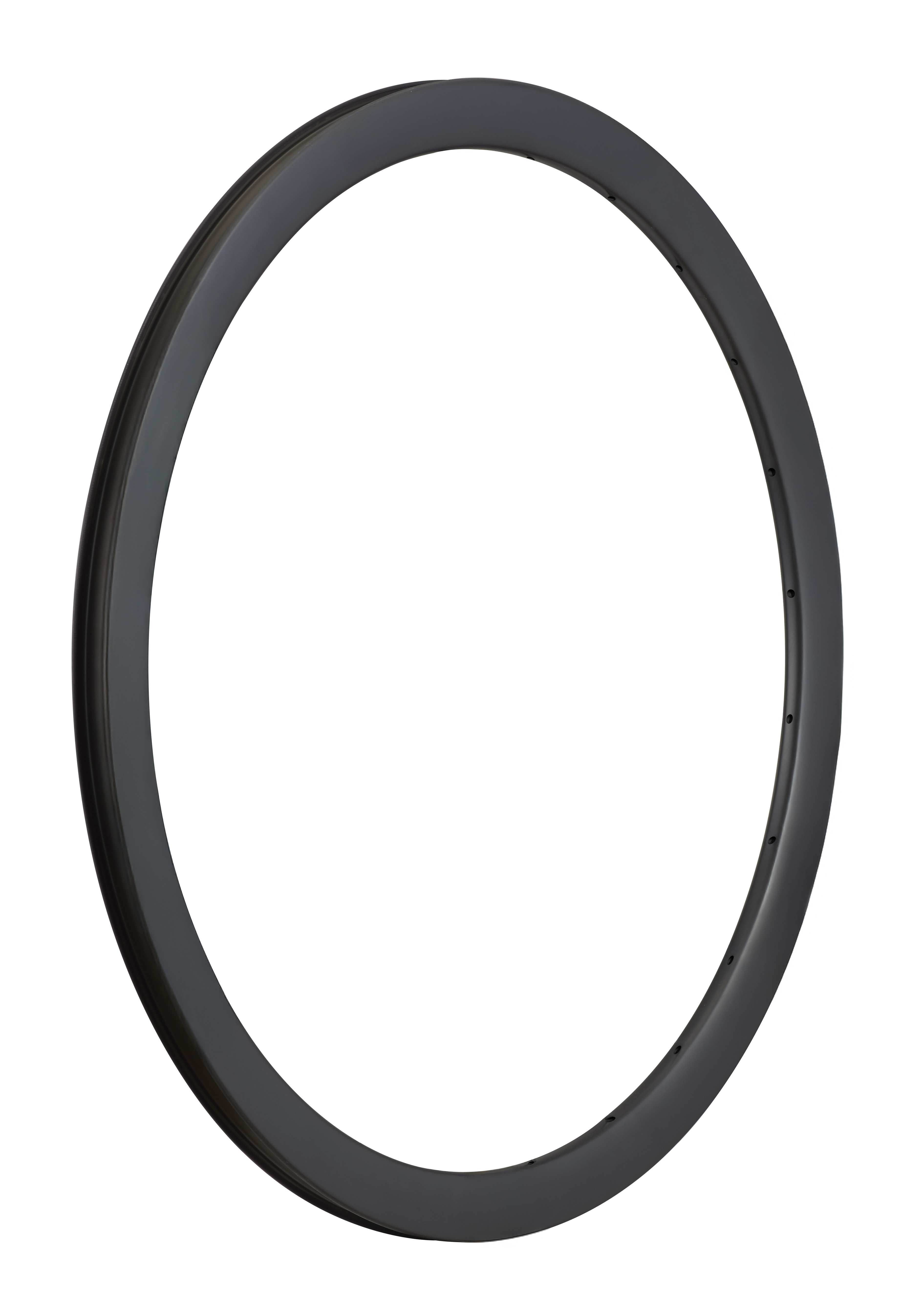 Cerchio, carbonio, 700C, 24H L12R12, R3-Disc posteriore, 21×27.7×35, senza logo, 30% Nero Opaco, OCR
