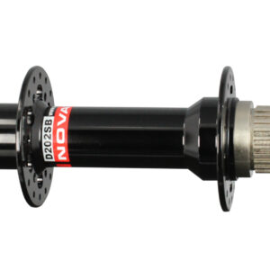 Mozzo ruota posteriore Novatec D202SB-X12-S4S-MS, nero, 32 fori