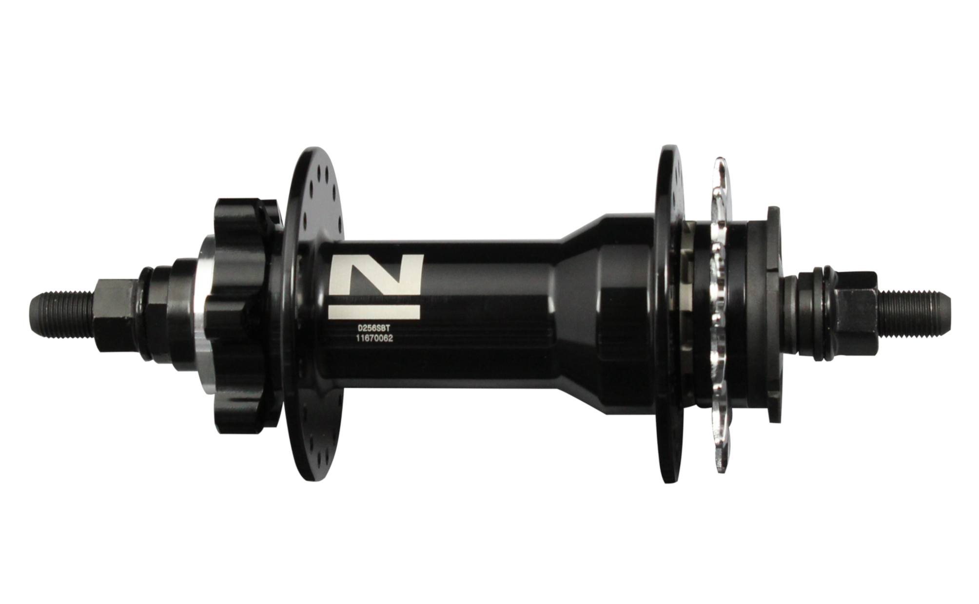 Mozzo posteriore per disco Novatec D256SBT DIRT, nero, 36 fori