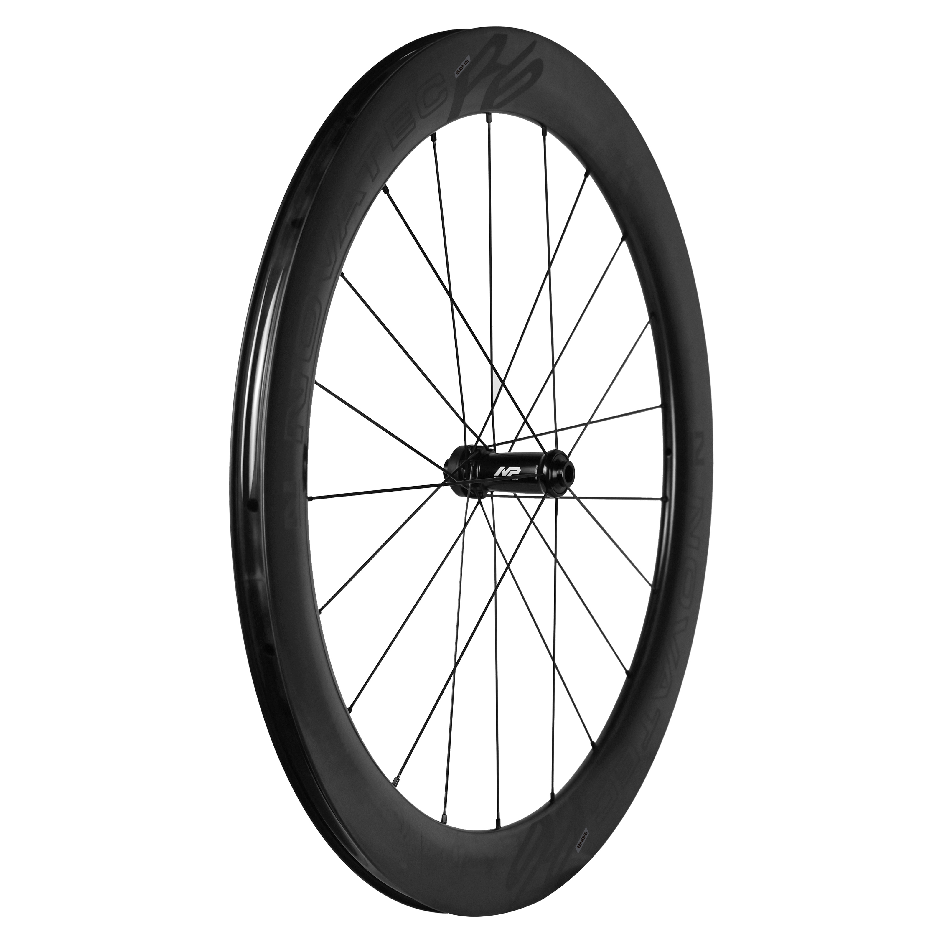 Ruote Novatec carbon Road disc R6 Pro+ CL, tubeless ready, 12×100/12x142mm, Sram XDR