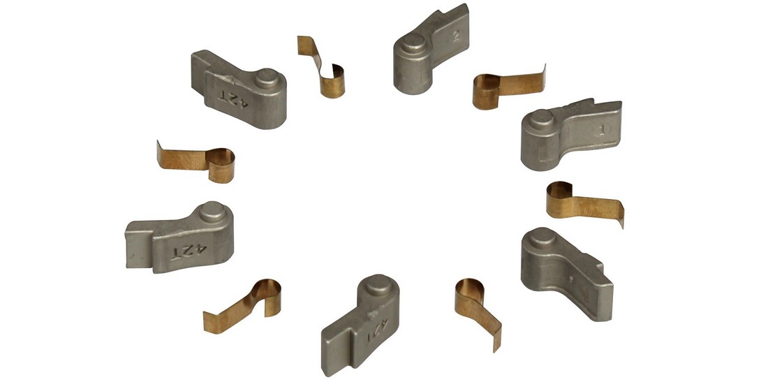 Componenti corpo ruota libera-Molla-6pz + Cacciapiedi-6pz (per corpo cassetta tipo XS/X4 a 6 cacciapiedi), OEM