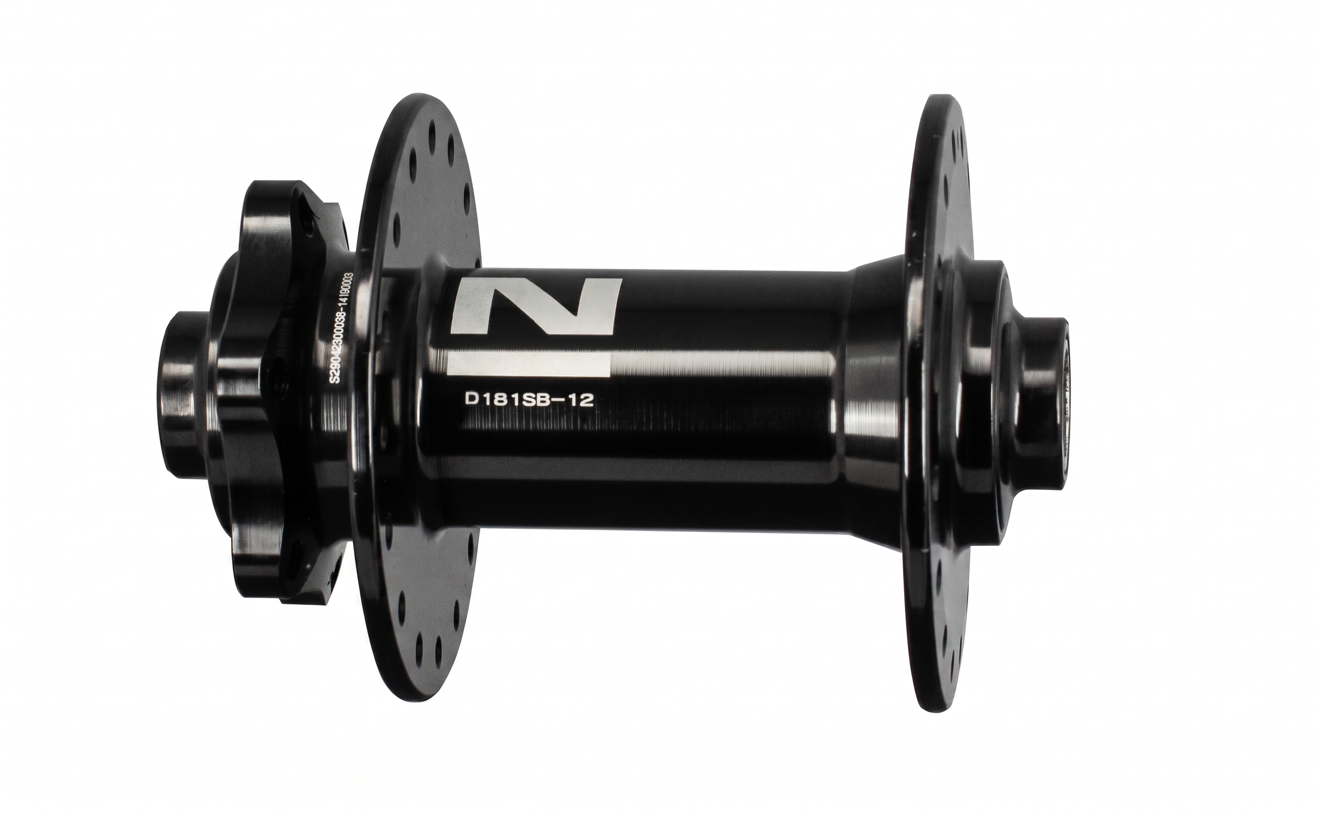 Mozzo anteriore per disco Novatec D181SB-12, nero, 32 fori