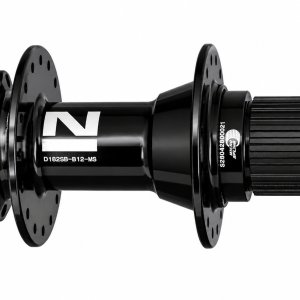 Mozzo disco posteriore Novatec D182SB-B12-MS, 6 bulloni, nero, 32 fori
